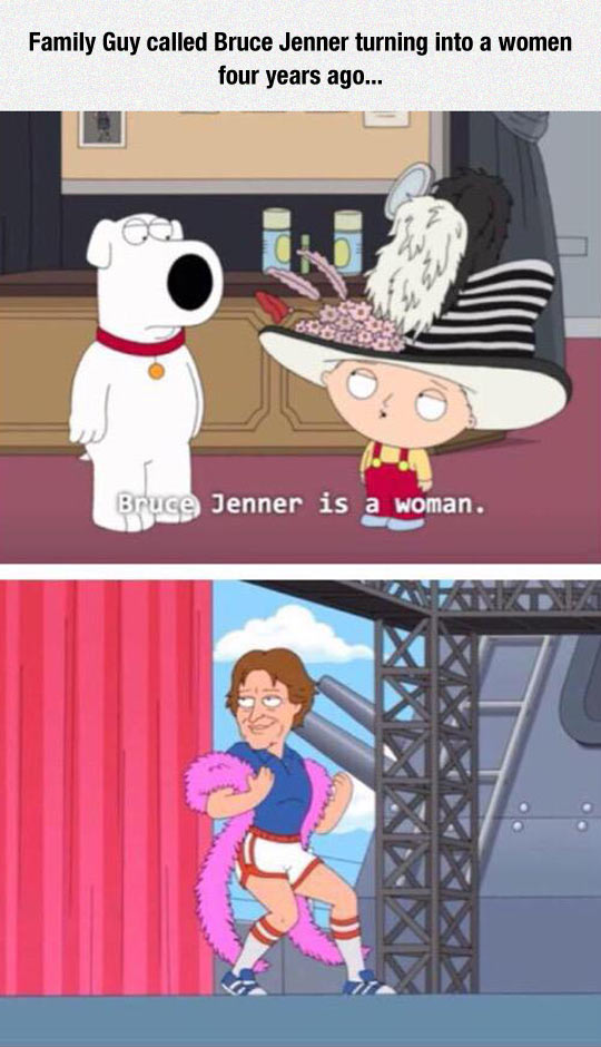 Family Guy Knew About Bruce Jenner