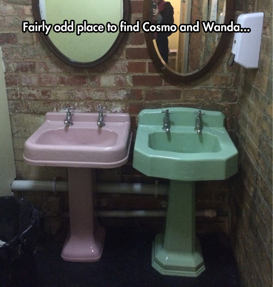 funny-Cosmo-Wanda-sink-bathroom