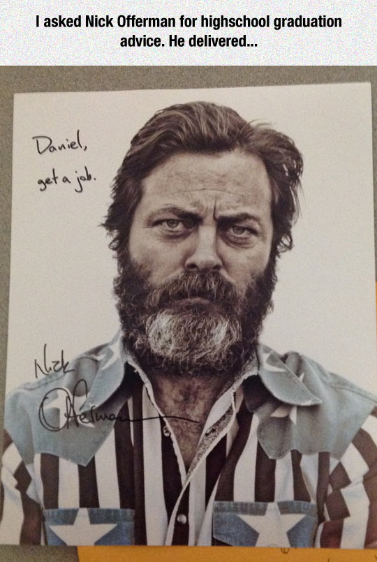 funny-Nick-Offerman-graduation-advice