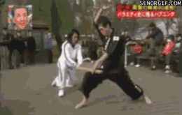funny-gif-woman-hitting-foot-martial-arts