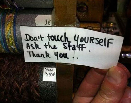 funny-touch-sign-staff-store