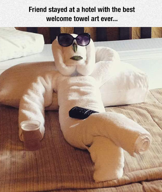 funny-welcome-towel-art-hotel