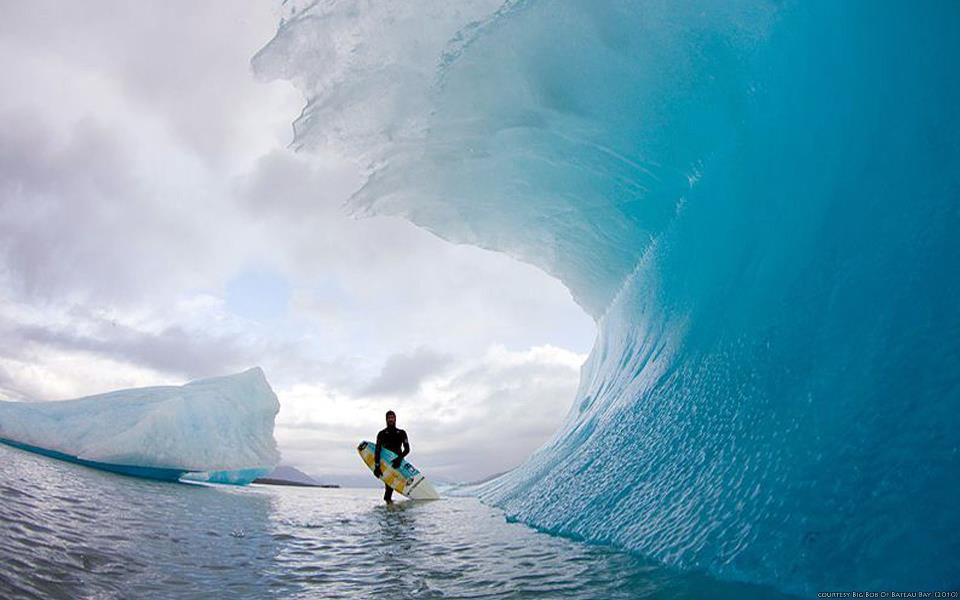 Surfing Antarctica