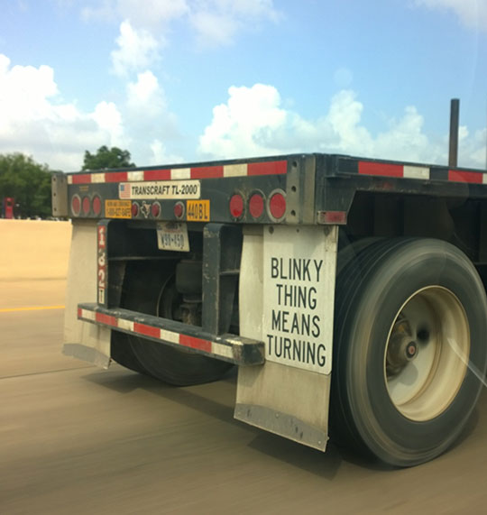 The Blinky Things On Vehicles