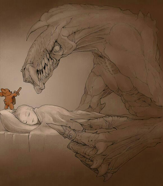 Teddy Bears Are Always There To Protect Us