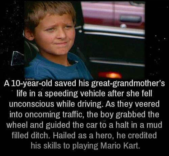 cool-hero-kid-Mario-Kart-skills