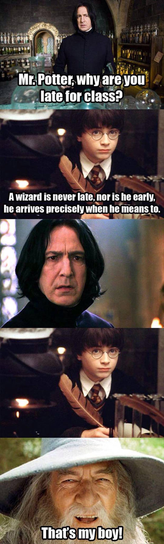 Wizards Have Always Perfect Timing