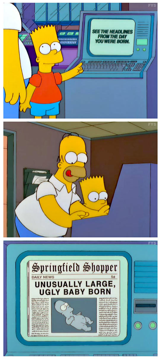 funny-Simpsons-Homer-headline-born