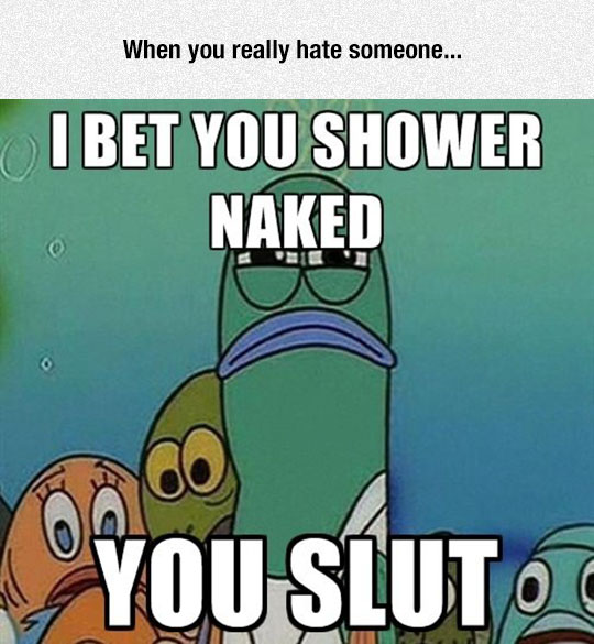 funny-SpongeBob-fish-shower-clothes