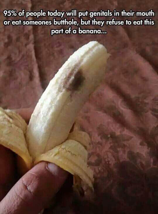 This Part Of A Banana