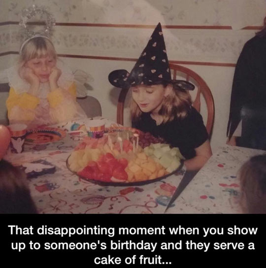 Disappointing Birthday
