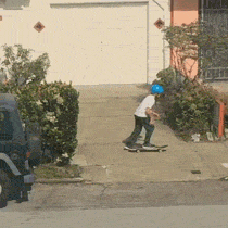 The Kid Still Finished His Trick! Never Give Up