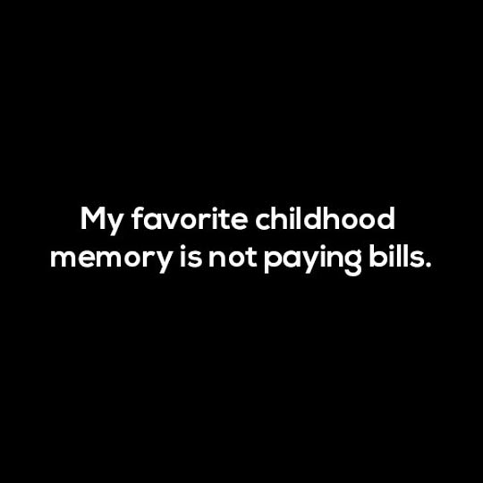 Favorite Childhood Memory