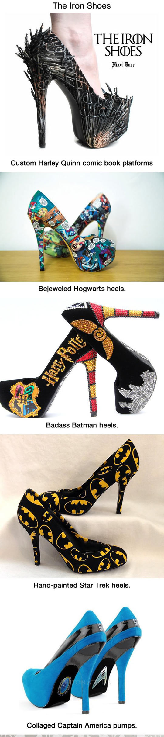 Geeky High Heels That Are Awesome