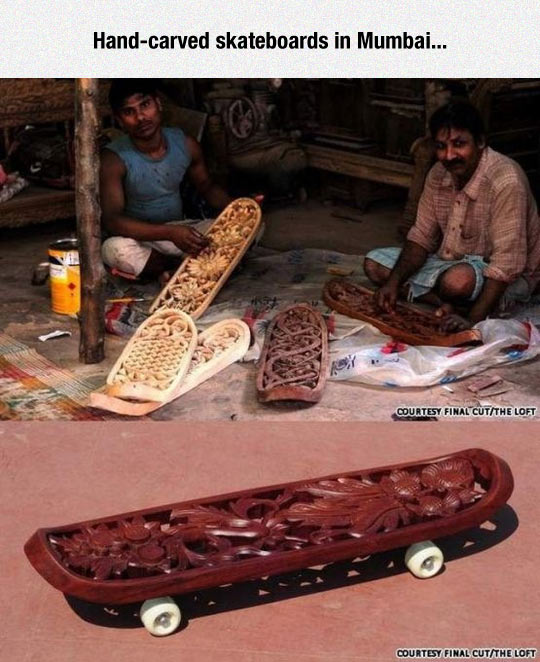 funny-skateboard-hand-carved-Mumbai