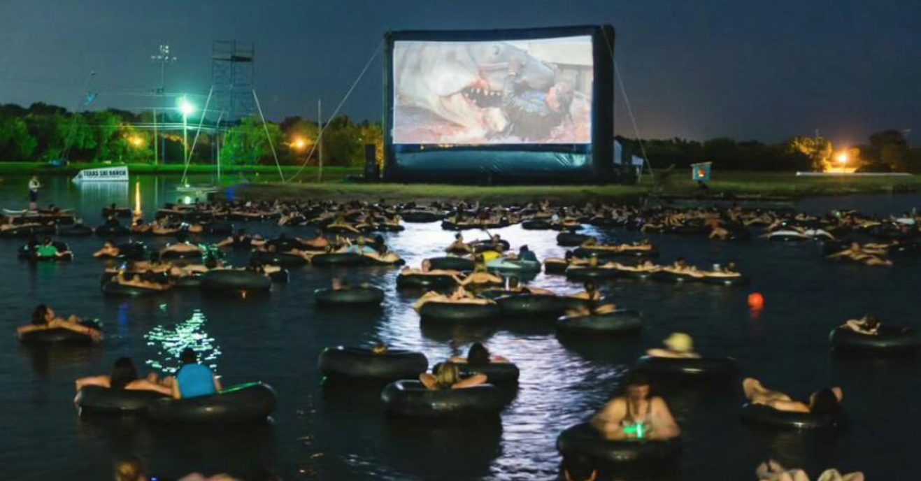 can't think of a better way to watch Jaws.