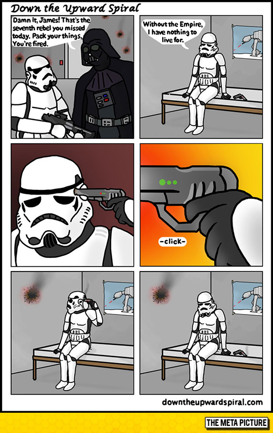 Stormtrooper Gets Fired