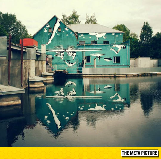 funny-house-water-reflection-art