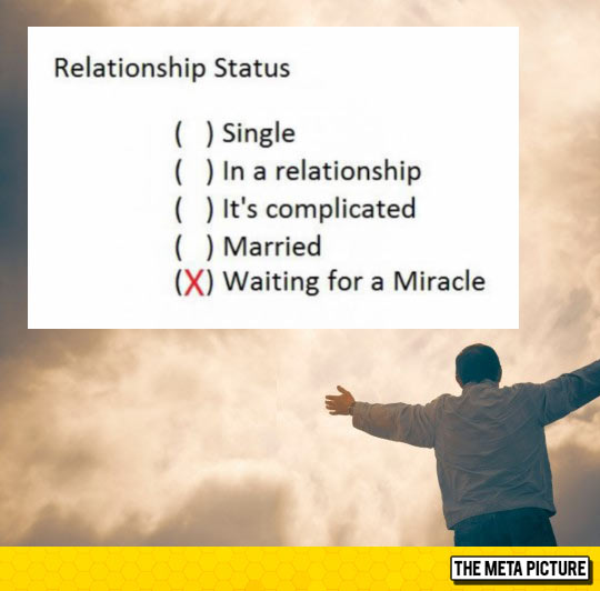 When Asked About My Relationship Status