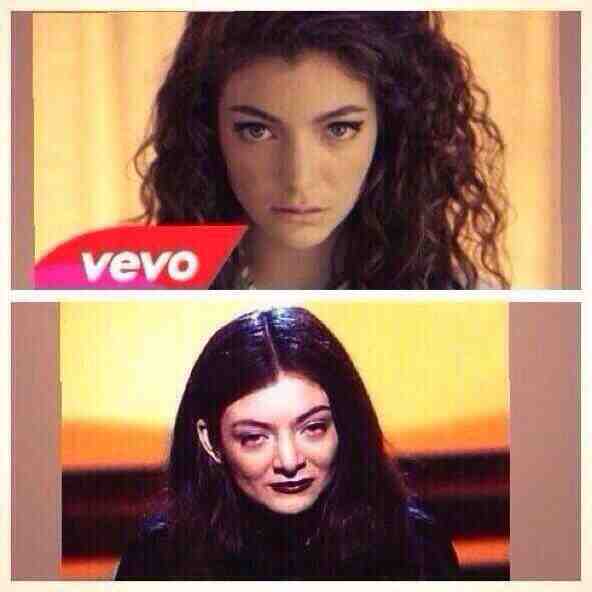 The time Lorde looked like two totally different people
