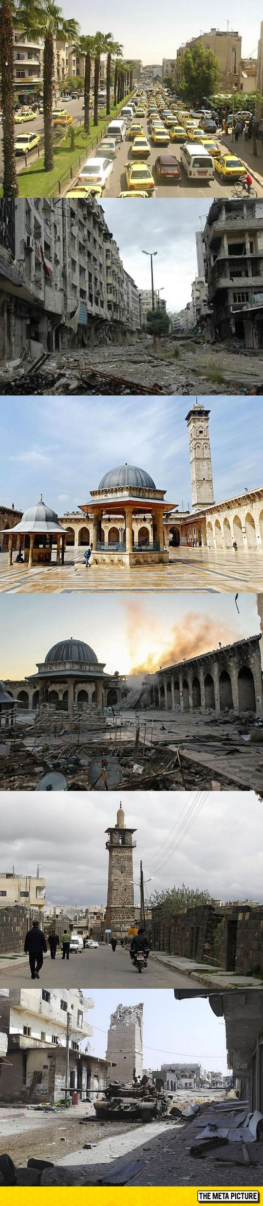 Damascus, Syria, Before And After