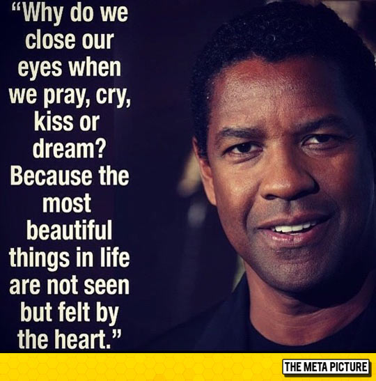 A Beautiful Quote By Denzel Washington