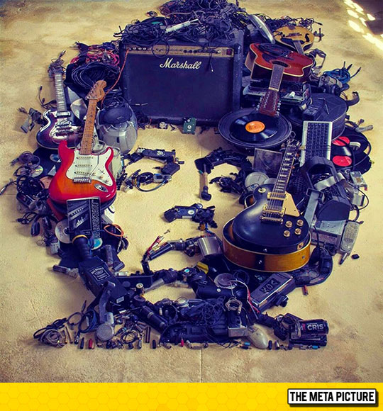 Jimi Created Using Musical Objects