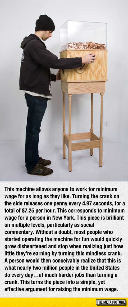 The Brilliant Minimum Wage Machine