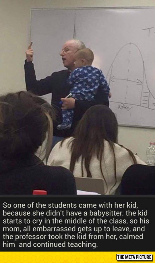 cool-professor-teaching-holding-baby