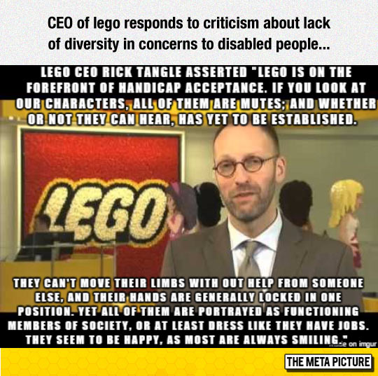 CEO Of Lego Responds Like A Boss