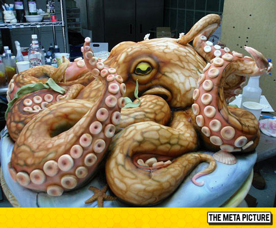 Epic Octopus Cake