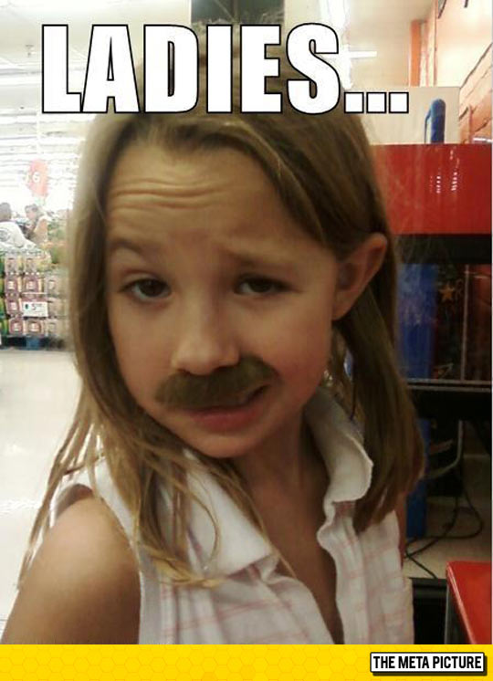 cool-cute-girl-mustache
