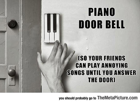 The Piano Door Bell