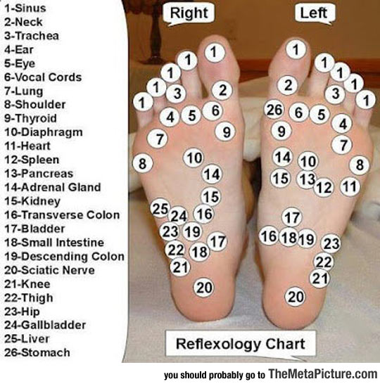 Foot Rub Chart