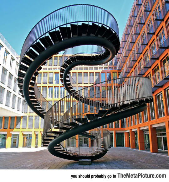 The Infinite Staircase By Olafur Eliasson
