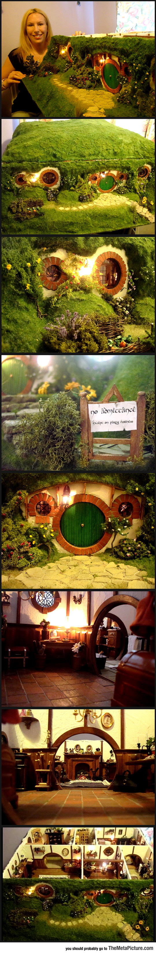 Ever Seen A Hobbit Dollhouse?