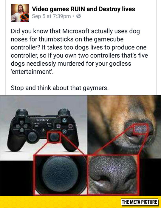funny-game-console-controller-dog-nose