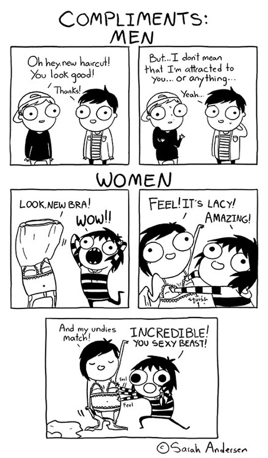 Compliments: Men Vs. Women