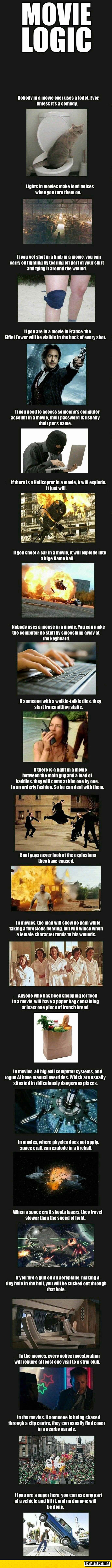 Strange Things That Only Happen In Movies