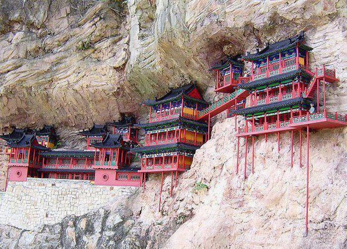 The Incredible Hanging Monastery of Mount Heng