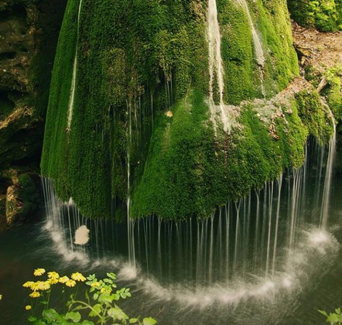 WATERFALL IN TRANSYLVANIA, ROMANIA