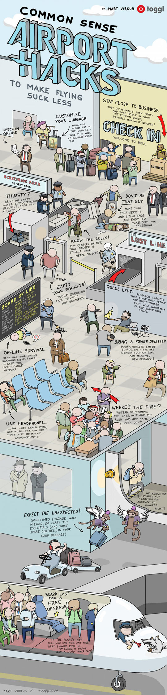 Airport Hacks To Make Flying Suck Less