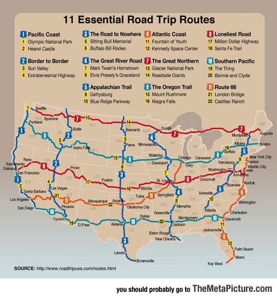 Must-Do Road Trips In The US