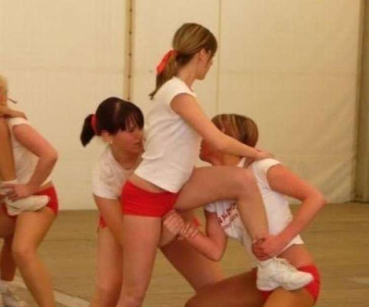 11. This cheer practice.