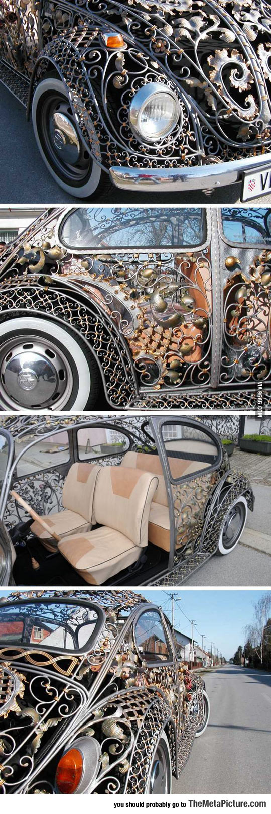 Awesome Bug Body From A Croatian Metalwork Shop