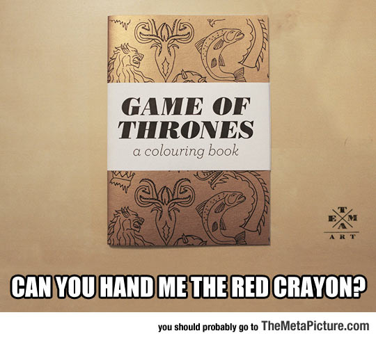 Game Of Thrones, The Coloring Book