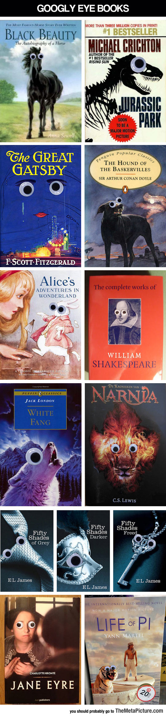 Books With Googly Eyes