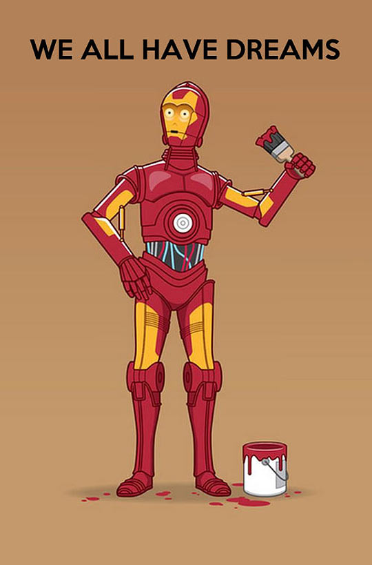 cool-Star-Wars-C3PO-painting