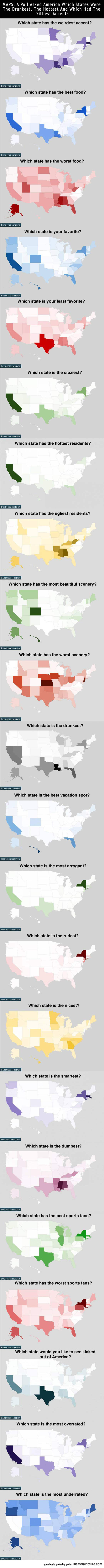 How Americans Feel About Every State
