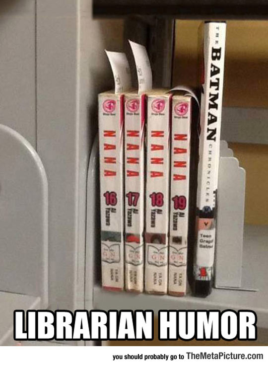 When Librarians Get Bored